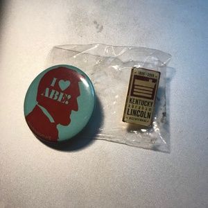 Abraham Lincoln pins